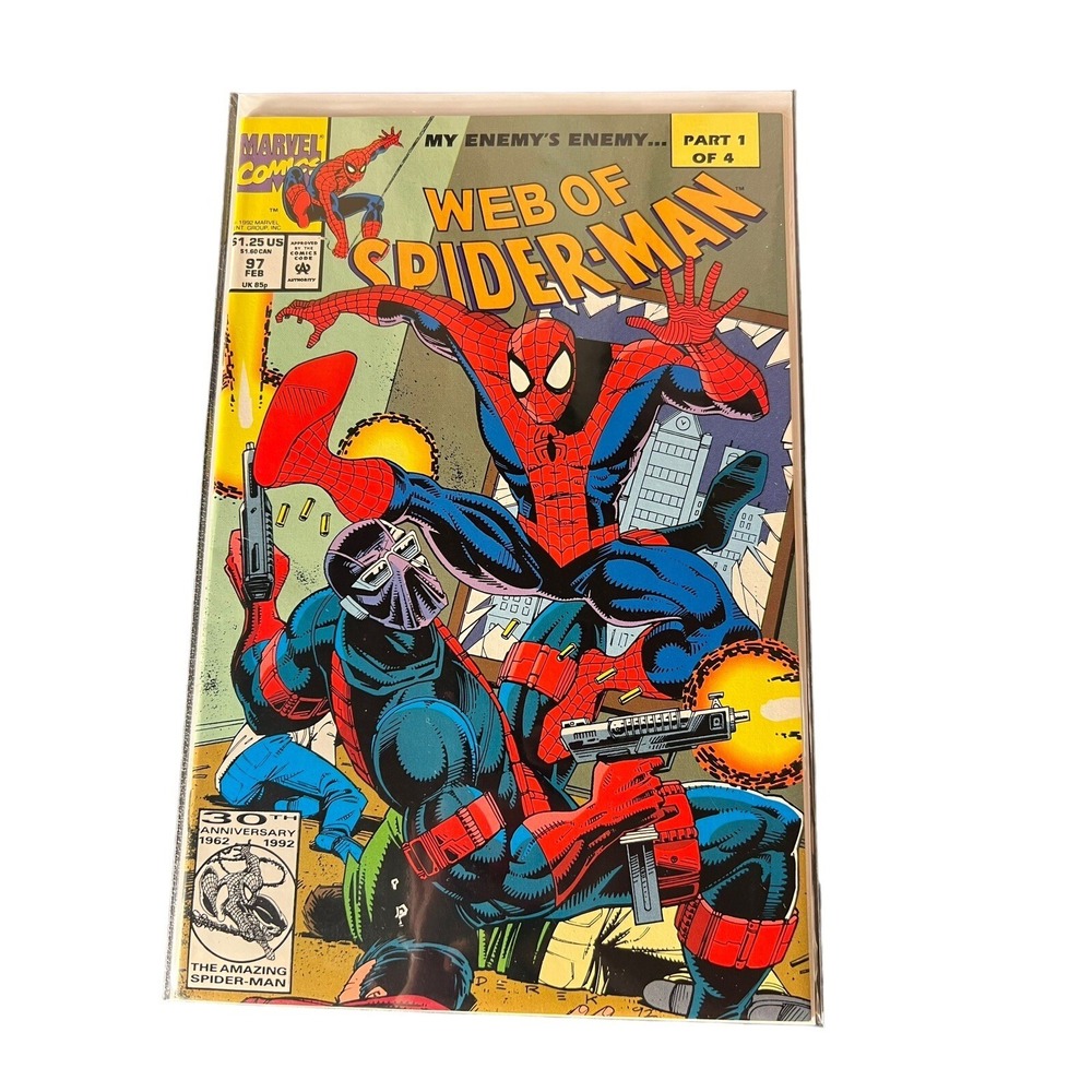 Web‎ of Spider-Man #97 1st Kevin Trench "Nightwatch" App. Marvel Comics 1993